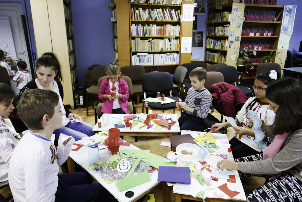 "Mâini dibace" la Biblioteca Ibănești