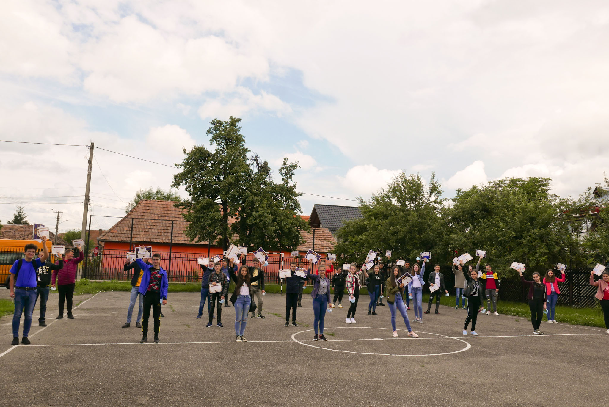 Moment dedicat absolvenților claselor a VIII-a la Școala Gimnazială Ibănești