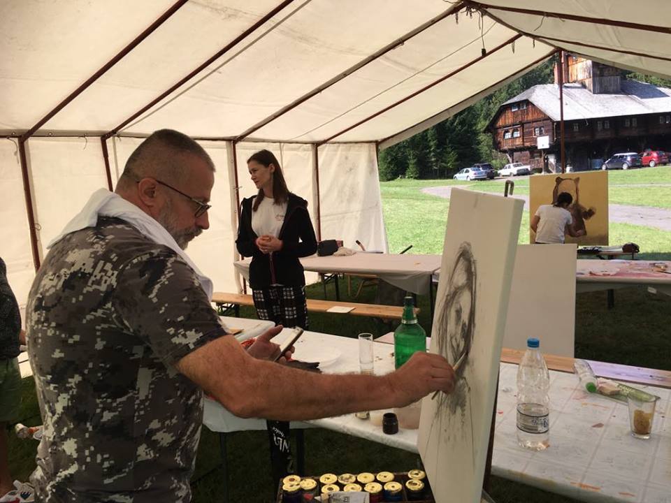 Marilena Iepan, alături de artiștii participanți